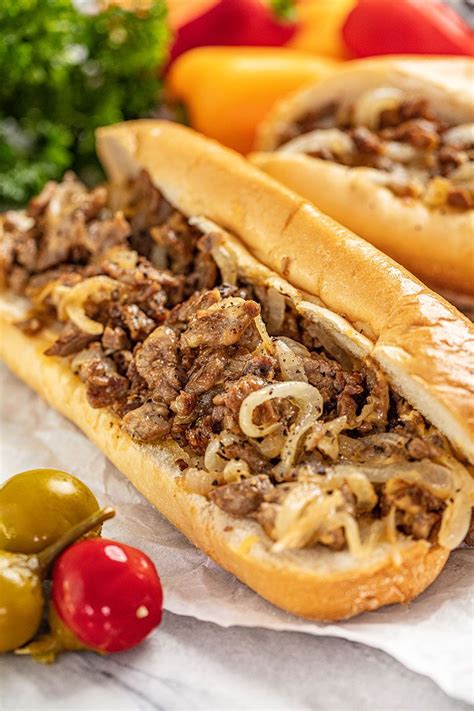 Authentic Philly Cheesesteak .